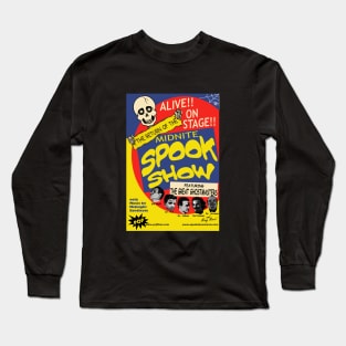 Alive!! On Stage!! The Return of the Midnite Spook Show Poster Design Long Sleeve T-Shirt